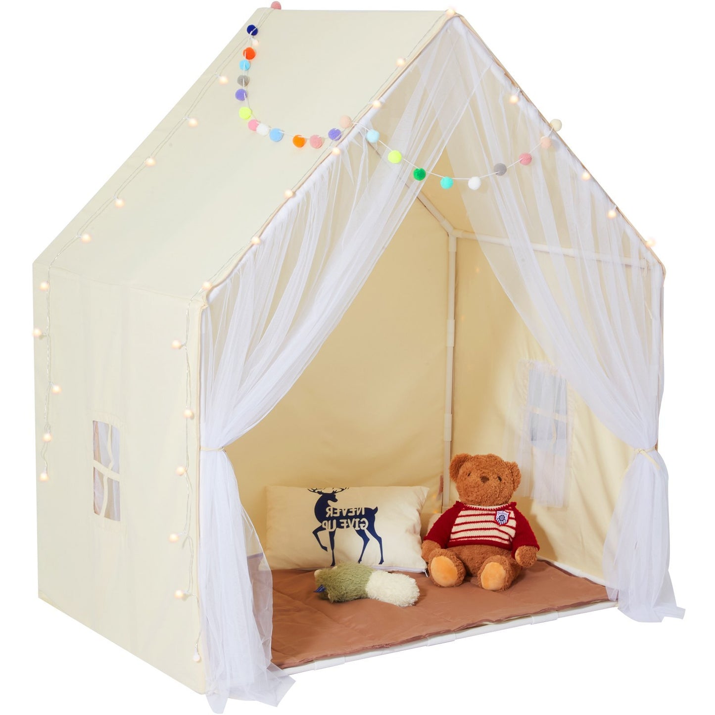 Kids Beige Tent For Kids