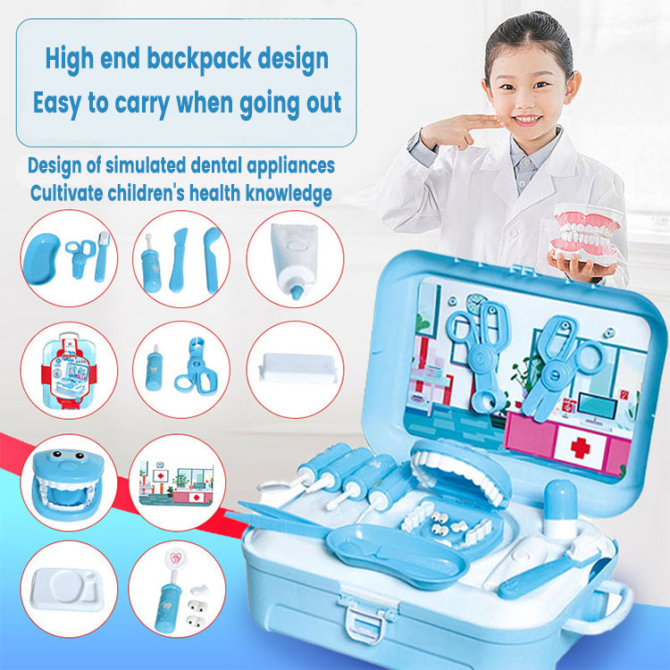 Children's Play Family Doctor Backpack Set