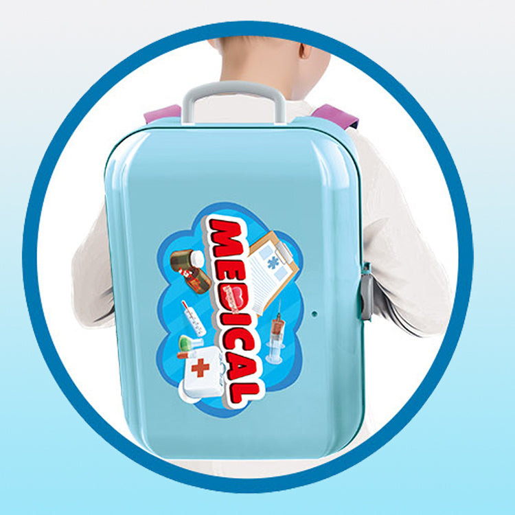 Children's Play Family Doctor Backpack Set