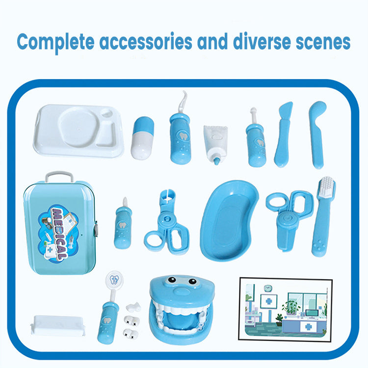 Children's Play Family Doctor Backpack Set