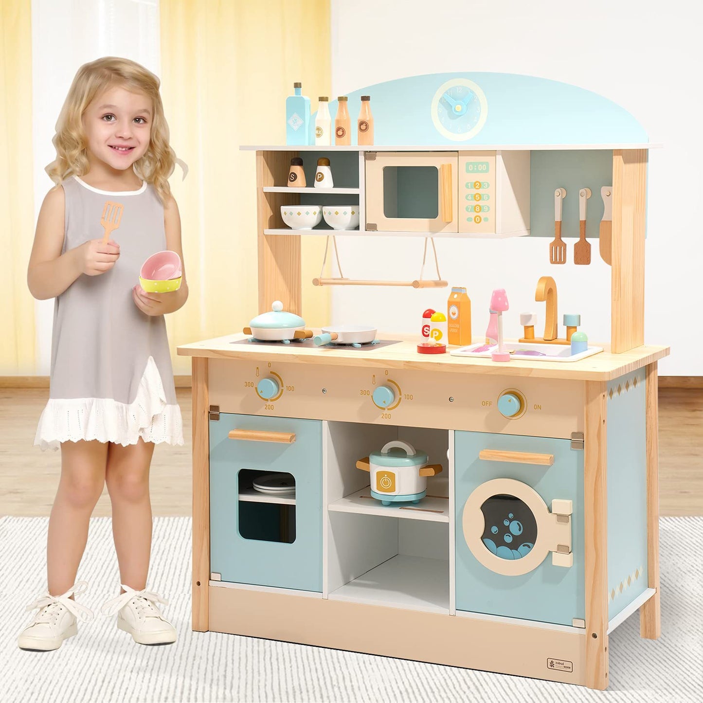 Kitchen Pretend Playset with Accessories