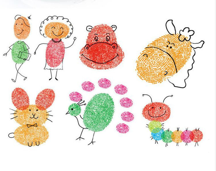 Finger Print Mud Book Set