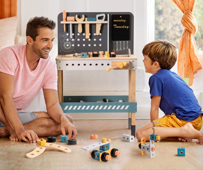 Tool Workbench For Kids Playset