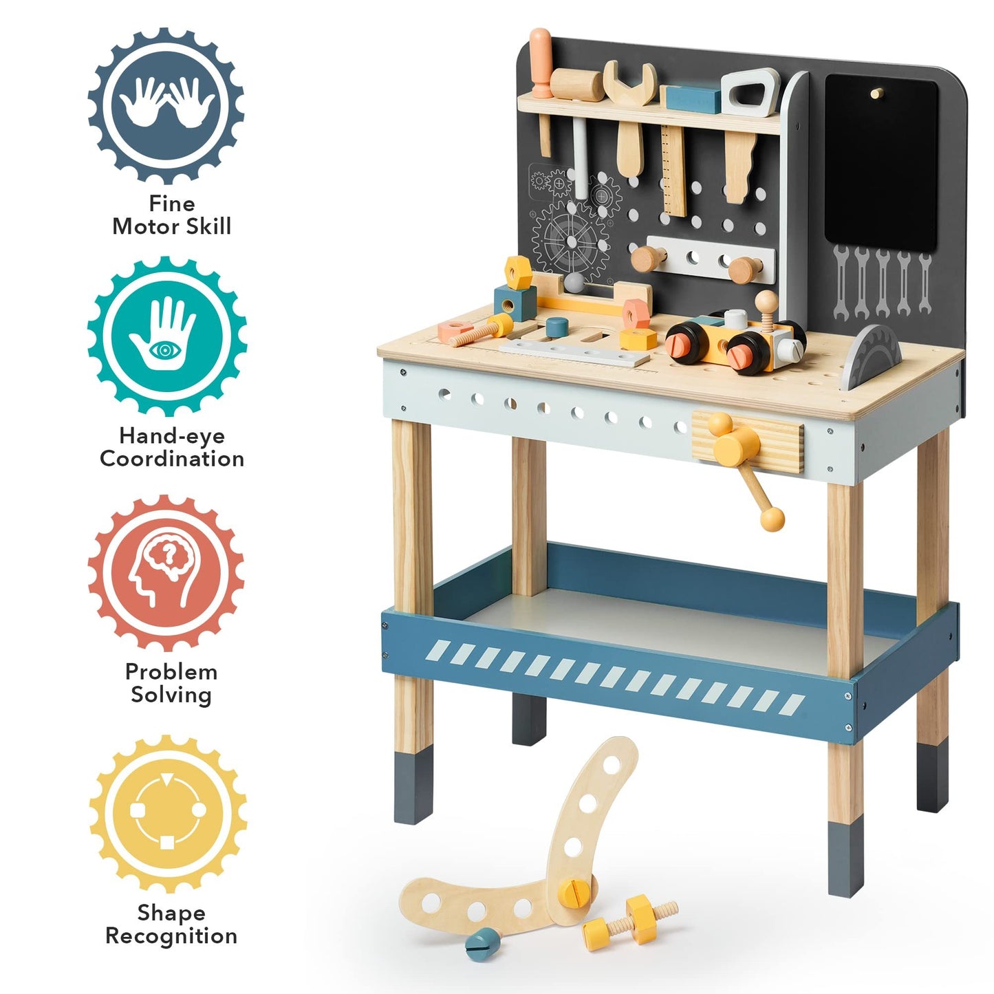 Tool Workbench For Kids Playset