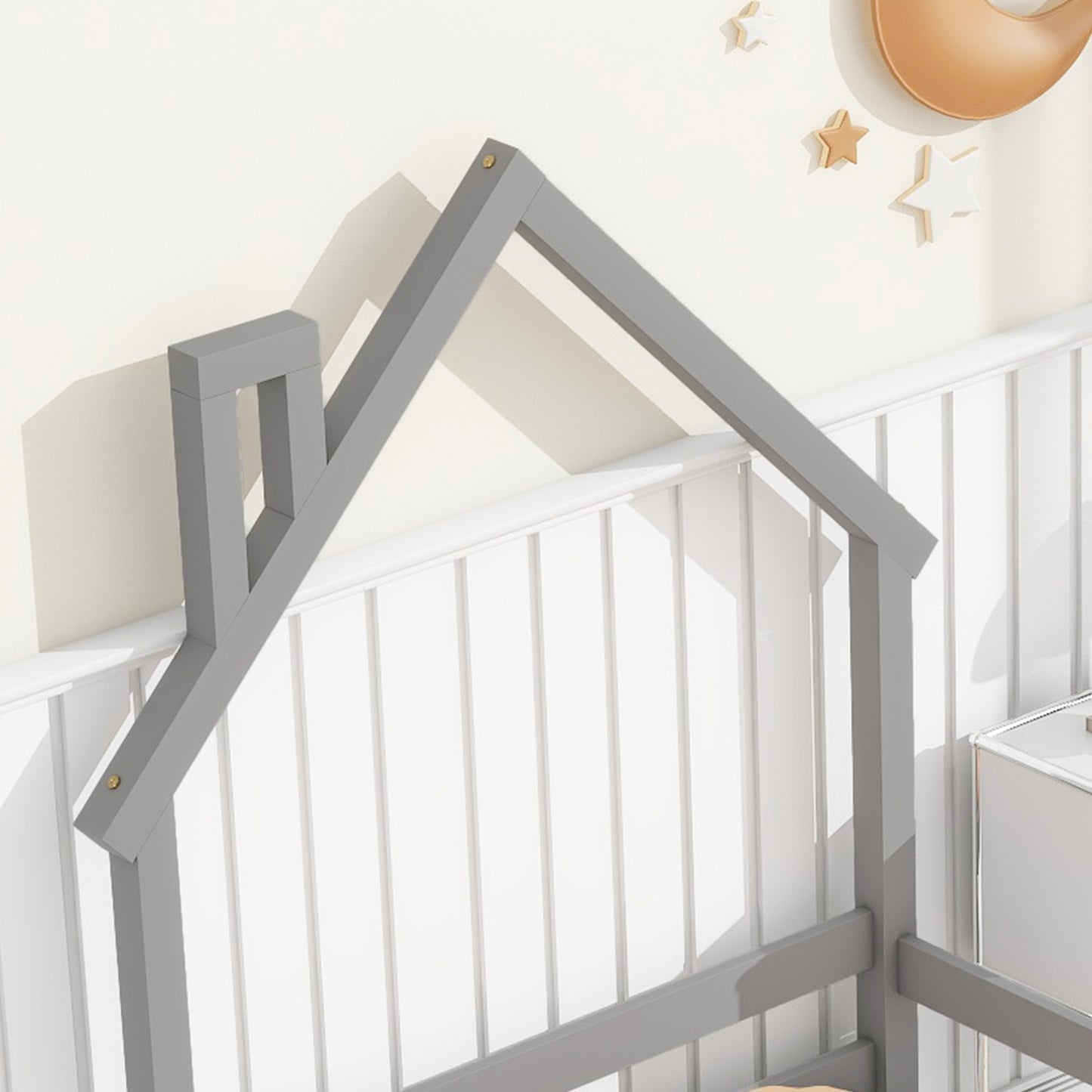Twin House-Shaped Headboard Daybed