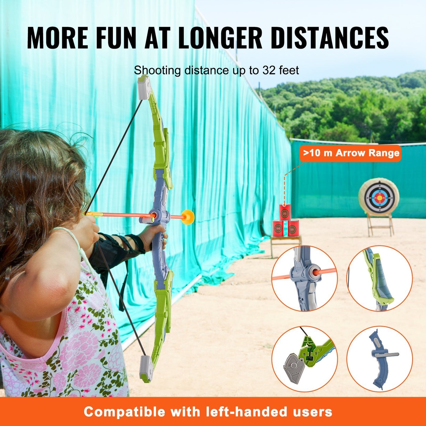 Bow And Arrow Set For Kids with Accessories