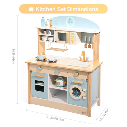 Kitchen Pretend Playset with Accessories