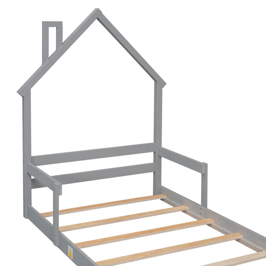 Twin House-Shaped Headboard Daybed
