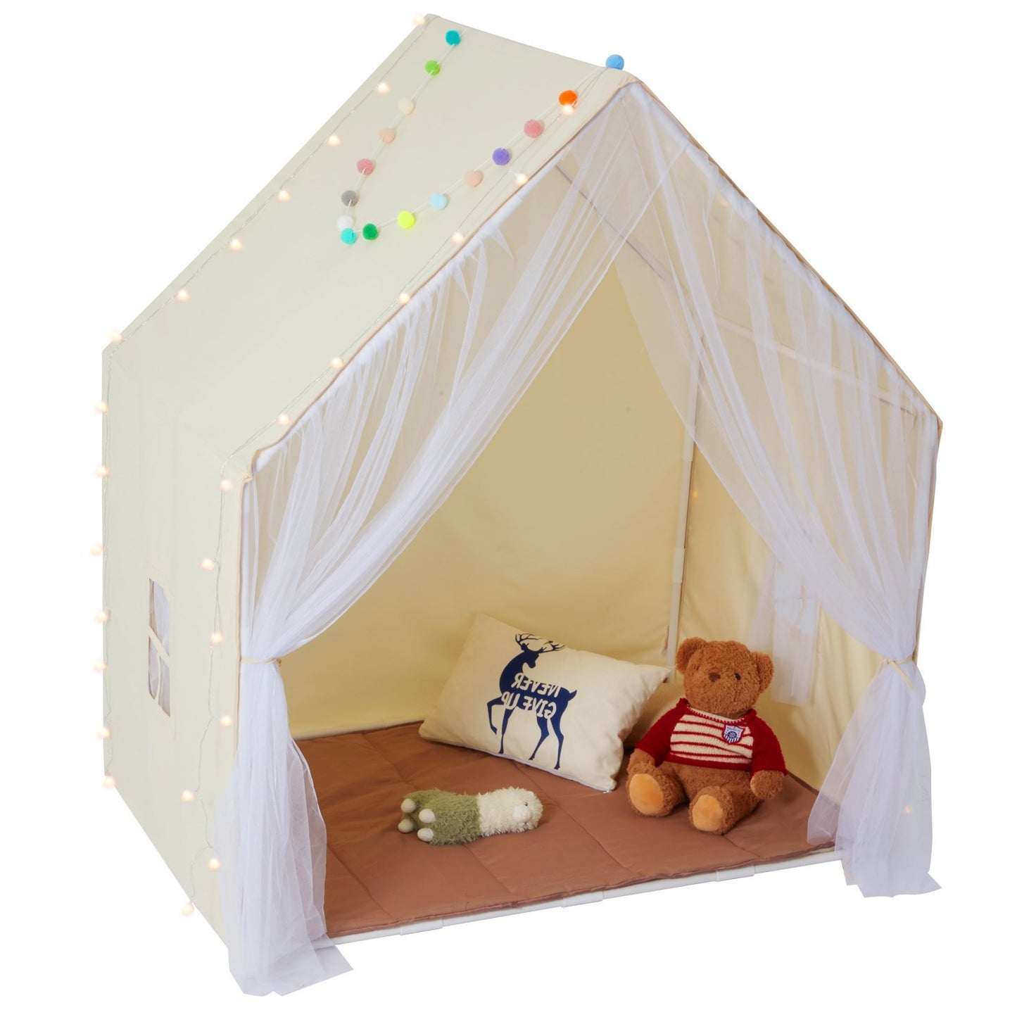 Kids Beige Tent For Kids