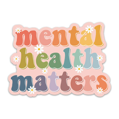 3PCs Mental Health Matters Sticker