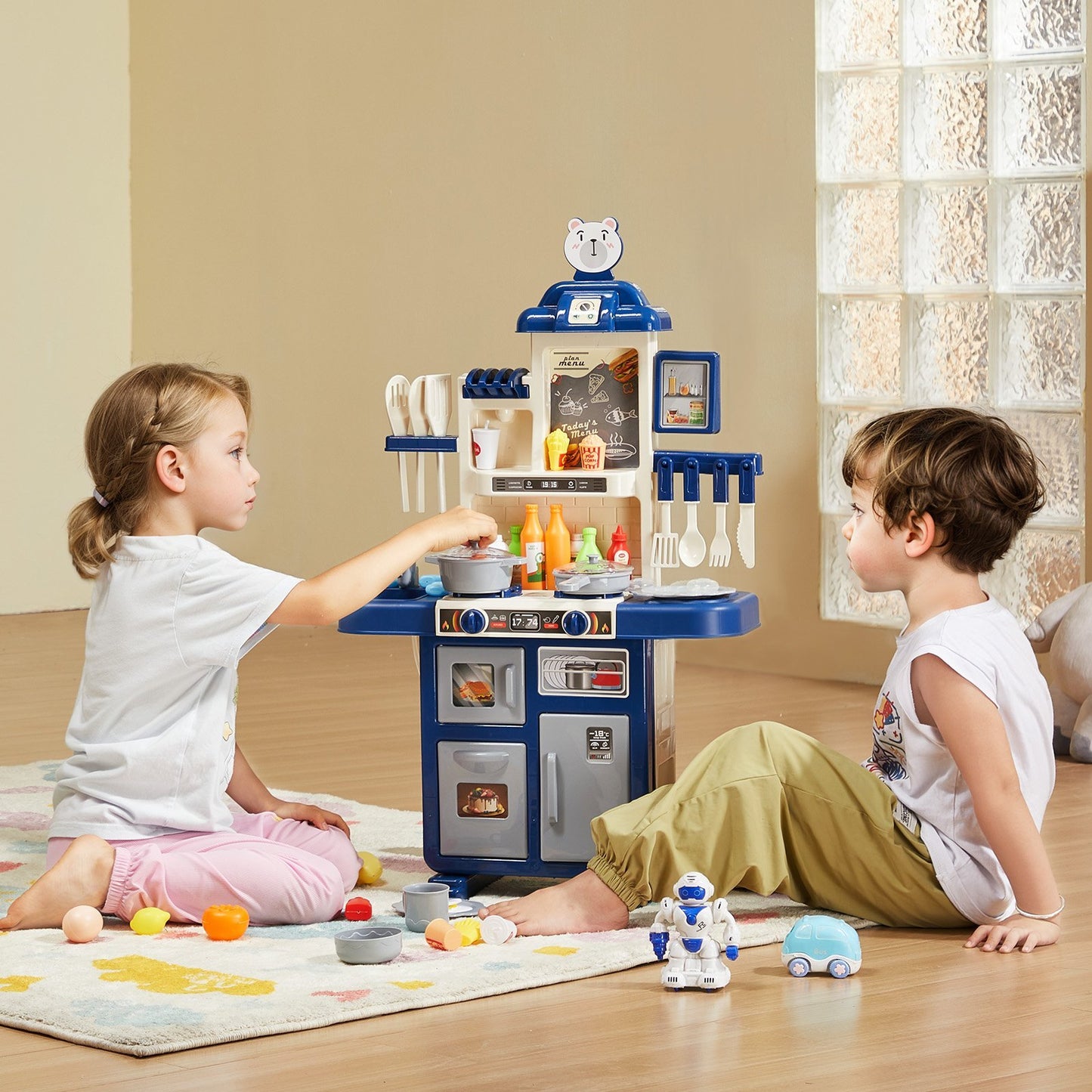 Kitchen Playset Kids Pretend